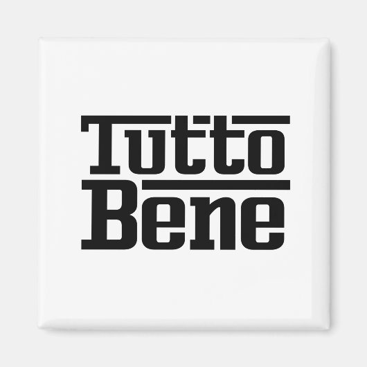 Tutto Bene Magneet (Voorkant)