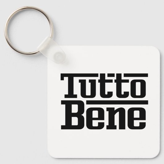 Tutto Bene Sleutelhanger (Voorkant)