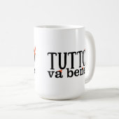 Tutto Van Bene (a fuoco) Koffiemok (Voorkant rechts)