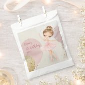 Tutu Ballerina Ballet Dancer Girl 5th Birthday Bedankzakje (Geknipt)