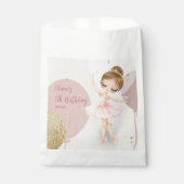 Tutu Ballerina Ballet Dancer Girl 5th Birthday Bedankzakje (Voorkant)