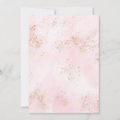 Tutu Ballerina Jurk Glitter Verjaardag Kaart (Achterkant)