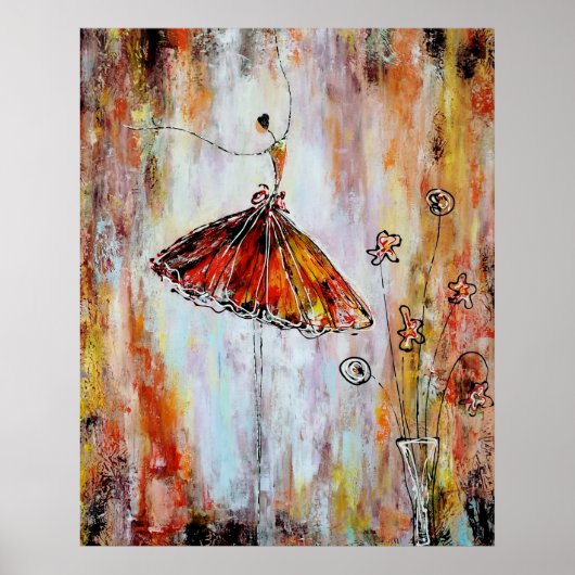 Tutu Ballerina Poster (Voorkant)