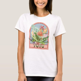 Tutu  Bloemen Grootmoeder T-shirt