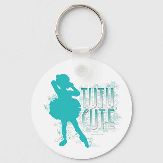 TuTu Cute (Aqua) Sleutelhanger (Voorkant)