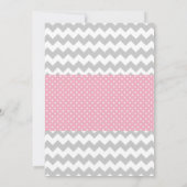 Tutu Cute - Baby shower Uitnodiging (Achterkant)