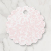 Tutu Cute Ballerina Animal Ballet Birthday Party Bedankjes Labels (Achterkant)