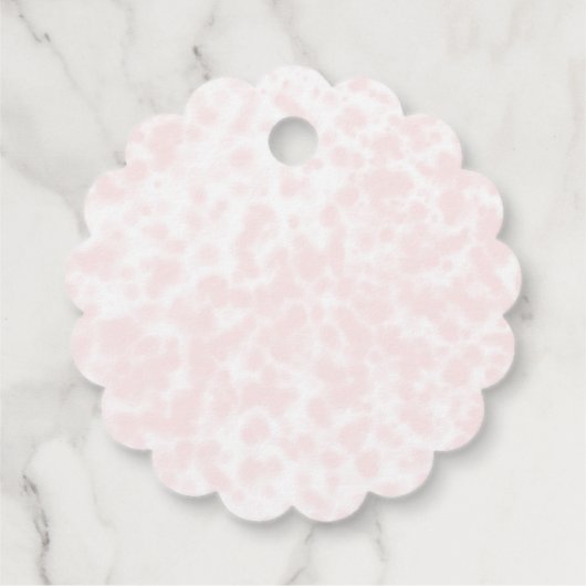 Tutu Cute Ballerina Animal Ballet Birthday Party Bedankjes Labels (Achterkant)