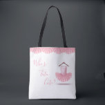 Tutu Cute Ballerina Pink Girly Tote Bag<br><div class="desc">Wie is Tutu Cute? Ik. Elegant ballerina roze tutu canvas tas voor het meisje uit de familie die van roze houdt en van ballerinas houdt. trim die van de ballerina tutu is ontworpen om dit zoete tas te belichamen. Personaliseer je met jouw naam en wat een mooie tas voor je....</div>