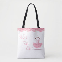 Tutu Cute Ballerina Pink Girly Tote Bag