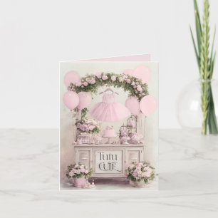 Tutu Cute Ballet Roze Ballerina Thema voor Meisjes