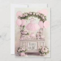 Tutu Cute Ballet Roze Ballerina Thema voor Meisjes