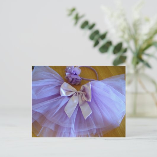 tutu CUTE Briefkaart (Staand voorkant)