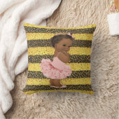 Tutu Cute Enic Princess Ballerina Stripes Stippen Kussen (Deken)