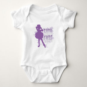 Tutu Cute (Paars) Baby Body Romper