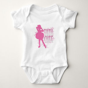 Tutu Cute (roze) Baby Bodysuit