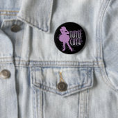 Tutu Cute (Violet) Ronde Button 5,7 Cm (In situ)