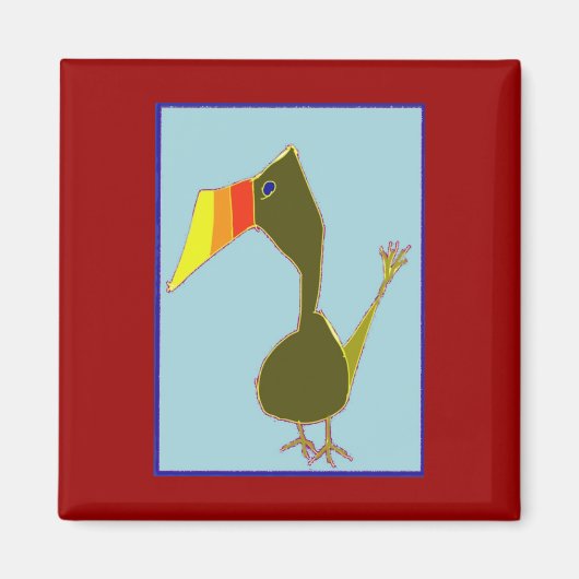 Tutu de Toucan Magnet (Voorkant)