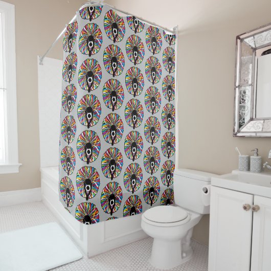 Tutu Elegant (Ballet Dancer) Shower Curtain Douchegordijn (In situ)