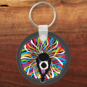 Tutu Elegant (Ballet Dancer) Sleutelhanger (Voorkant)