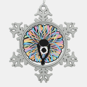 Tutu Elegant (Balletdanseres) Tin Sneeuwvlok Ornament