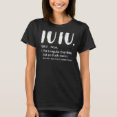 Tutu for Women Moederdag idea Cute Grandma Tutu T-shirt (Voorkant)