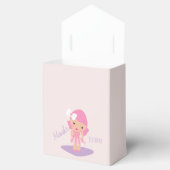 Tutu Girl's Birthday Ballerinas Roze Cartoon Favo Bedankdoosjes (Geopend)