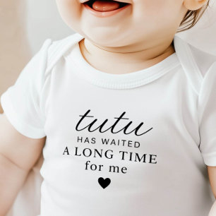 Tutu Has Gewacht Baby Bodysuit Cadeau