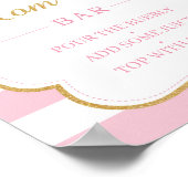 Tutu jurk baby shower Mam-osa barteken Poster (Hoek)