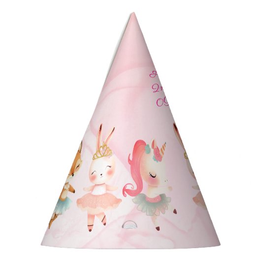 Tutu Leuke Ballerina Ballet Dieren Verjaardagsfees Feesthoedjes (Links)