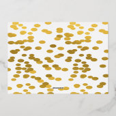 Tutu Leuke Ballerina Ballet Dieren Verjaardagsfees Folie Uitnodiging (Achterkant)