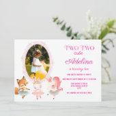 Tutu Leuke Ballerina Ballet Dieren Verjaardagsfees Kaart (Staand voorkant)