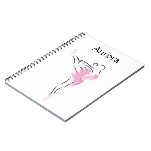 Tutu Love Aurora Notitieboek (Linkerzijde)