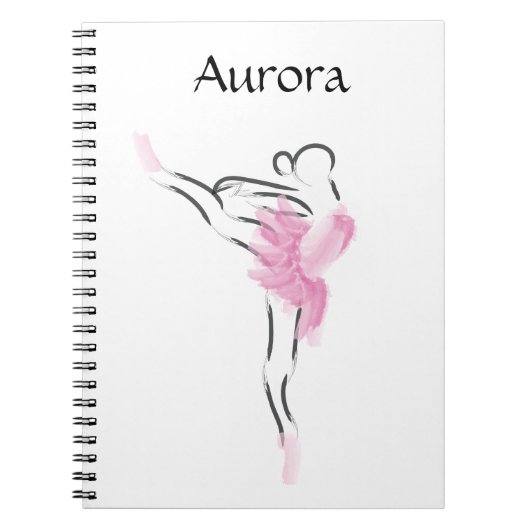 Tutu Love Aurora Notitieboek (Voorkant)