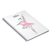 Tutu Love Ballerina Notitieboek Juliet (Rechterzijde)