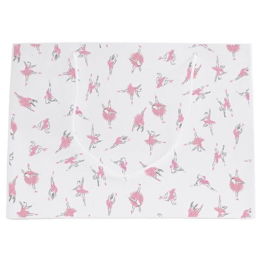 Tutu Love Gift Bag Large Cadeautasje (Voorkant)