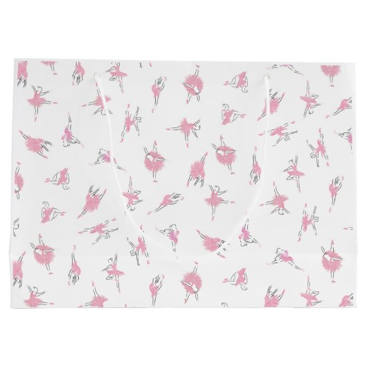 Tutu Love Gift Bag Large Cadeautasje (Achterkant)