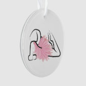 Tutu Love Viviana Acrylic Ballerina Ornament (voorkant)