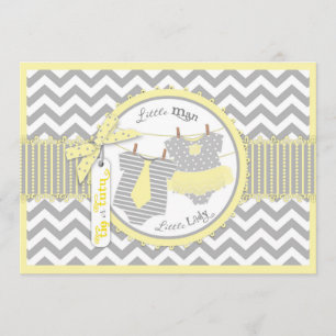 Tutu of Stropdas & Chevron Print Gender onthullen Kaart