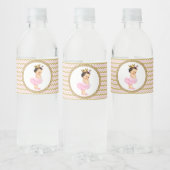 Tutu Princess Baby shower Waterflesetiketten Waterfles Etiket (Flessen)