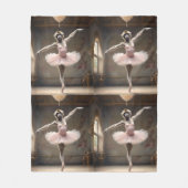 "Tutu-rific! De sierlijke pirouette van de Gibbon Fleece Deken (Voorkant)