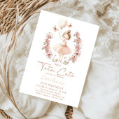 Tutu Schattige Ballet Ballerina Verjaardag Kaart