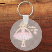 Tutu Schattige (blond) - Sleutelhanger (Voorkant)