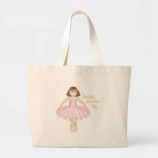 Tutu Schattige (Brunette) - Canvas tas (Voorkant)