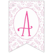 Tutu Schattige Bunny "Happy Birthday" Banner (Derde vlag)