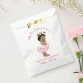 Tutu Schattige Etnisch Ballerina Verjaardagsprinse Bedankzakje (Gezegeld)