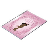 Tutu Schattige Etnisch Prinses Baby shower Gastenb Notitieboek (Linkerzijde)