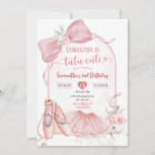 Tutu Schattigee Ballerina Roze Coquette Tweede Ver Kaart (Voorkant)