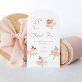 Tutu Schattigee Ballerina Verjaardag Cadeaulabel