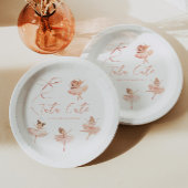 Tutu Schattigee Ballerina Verjaardag Papieren Bordje